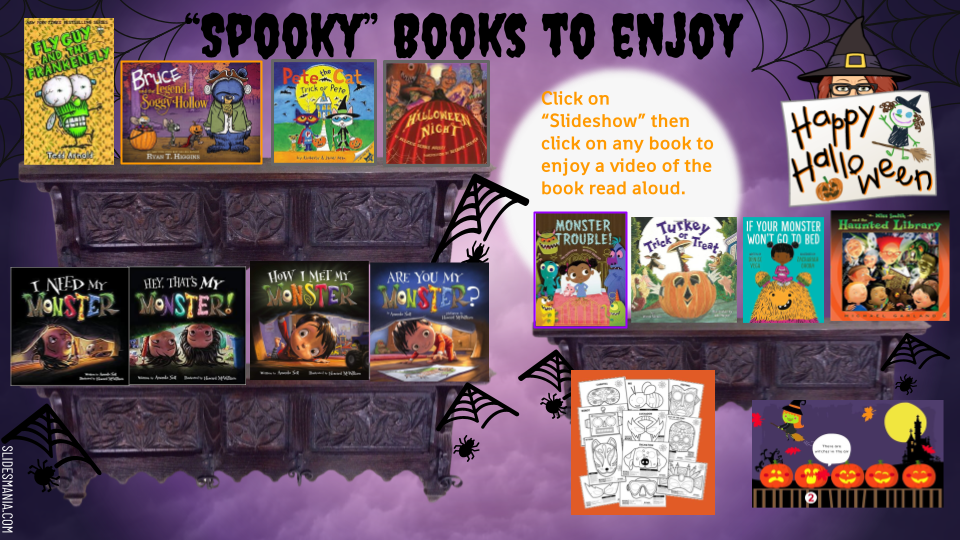 "Spooky" Books to enjoy